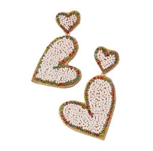 Pendientes de Estilo Bohemio con Cuentas y Detalles Finos, Pendientes de Cuentas Hechos a Mano Únicos para Mujer - Product Image 3