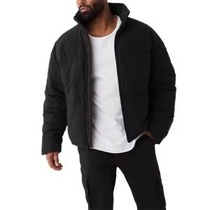 Lightweight Down <b>Jacket</b> Comfortable Puffer Coat Durable Quilted <b>Jacket</b> Windproof Winter Outerwear Down <b>Jacket</b> For <b>Men</b> Women - Product Image 1
