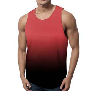 Wholesale <b>Sports</b> Workout <b>Vest</b> Custom Logo Comfortable <b>Men</b> Casual 100% Cotton Breathable Gym Tank Tops - Product Image 1