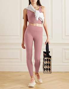 Exercice entraînement vêtements de plein air femme mode crayon droit mince Fitness motard vêtements d'extérieur Compression Leggings Leggy respirant - Product Image 4