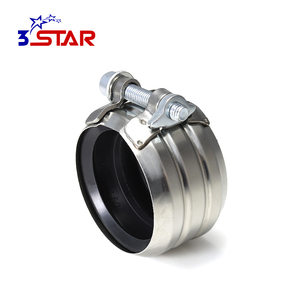 Morsetto per Tubi Senza Giunti DN200, Raccordo Rapido in Acciaio Inox, Morsetto per Riparazione Tubi - Product Image 1