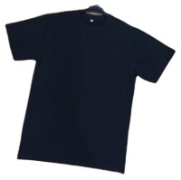 Venta al por mayor de camisetas en blanco 100% algodón peinado bio lavado de impresión de logotipo personalizado estampado para hombres lisos peso pesado camisetas de gran tamaño - Product Image 3