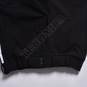 Pantalones de snowboard de esquí con logotipo reflectante personalizado de alta calidad, pantalones holgados impermeables a prueba de viento con cremallera de talla grande para hombres y mujeres - Product Image 4