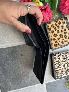 Recién llegado, billetera larga de cuero de vaca para hombre, tarjetero protegido con RFID con forro de nailon, regalo en efectivo para él - Product Image 6