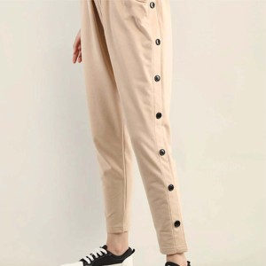 Vente en gros de pantalons de survêtement taille haute pour femmes, pantalons de jogging confortables et extensibles avec poches, idéaux pour la course à pied - Product Image 5