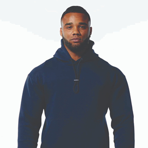 Sudadera con capucha de gran tamaño de algodón con logotipo personalizado de alta calidad para hombres, sudaderas con capucha lisas en blanco con hombros caídos de lana gruesa para hombres - Product Image 5