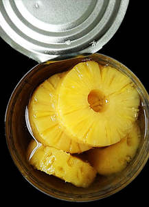 PIÑAS enlatadas DE ALTA CALIDAD EN JARABE LIGERO/LISTO PARA COMER/OEM DISPONIBLE - Product Image 2