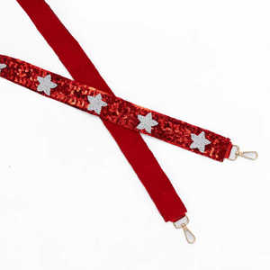 Sangle de sac à main en perles de mode Hotty Toddy avec paillettes, ceinture de créateur pour sac à main et sac bandoulière par glowin fashion - Product Image 2