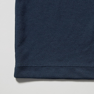 Conjunto de pantalones cortos informales de verano para hombre con logotipo personalizado bordado de algodón transpirable de talla grande camiseta tejida de punto - Product Image 4