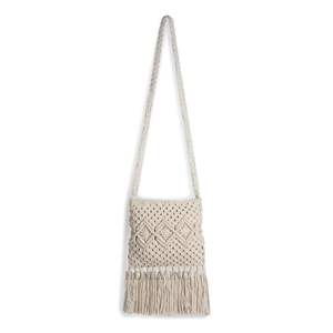 Bolsos de tirantes ecológicos hechos a mano para mujer Cordón de algodón natural tejido en carteles de boda de la India - Product Image 1