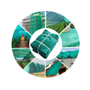 Voile d'ombrage en maille HDPE imperméable anti-UV noir, gris, blanc pour serres agricoles, jardins et parkings - Product Image 1