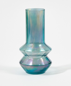 Modern Embossed <b>Glass</b> <b>Vase</b> <b>Vintage</b> Floral Design Tabletop Wedding <b>Vase</b> Artistic Decorative Flower <b>Vase</b> - Product Image 3