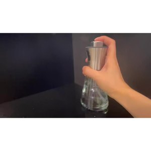 Botella de Spray para Aceite de Gran Capacidad, de Acero Inoxidable 304 y Vidrio, Libre de BPA, Forma Cilíndrica, para Cocina, Barbacoa, Asado, Spray Presurizado - Product Image 2