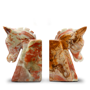 Serre-livres en pierre naturelle, serre-livres en onyx pour étagère, serre-livres en pierre de cristal - Product Image 1