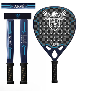 Raquette de padel en carbone 12K / 360g / Raquette de padel professionnelle haut de gamme entièrement en carbone, offrant une puissance accrue - Product Image 4