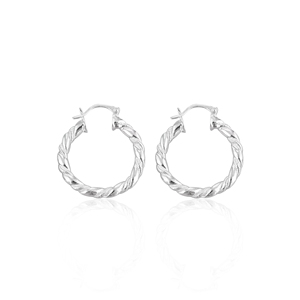 Aros de Plata 925 de Diseño Clásico Personalizado para Chicas y Mujeres, para Uso Universitario, de Oficina y Diario, a Precio de Mayoreo - Product Image 1
