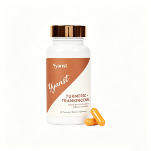 Curcuma de haute qualité en marque privée avec extrait de Boswellia Serrata et de poivre noir, capsules pour le soutien des articulations et de la mobilité - Product Image 1