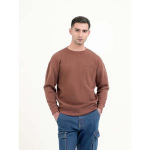 Sweat-shirt à capuche zippé en tissu tricoté à manches régulières pour homme, style streetwear, délavé aux enzymes, broderie 3D, fournisseur en gros OEM ODM - Product Image 2