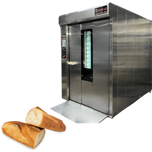 Four à gaz Kien An-made 32 plateaux de bonne qualité 1400 Kgs Altuntop Trolley 1600X2300X2500 Four rotatif du Vietnam - Product Image 1