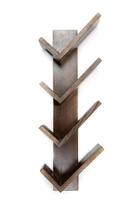 Porte-vin en bois moderne pour comptoir, support empilable pour 6 bouteilles, présentoir de rangement pour vin, décoration pour bar à domicile, armoire de cuisine