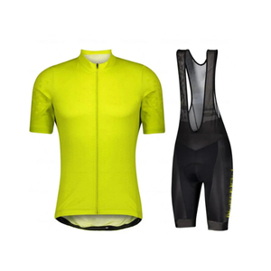 Maillot de cyclisme personnalisé par sublimation en élasthanne/coton cuissard à bretelles séchage rapide respirant pour cyclistes masculins - Product Image 6