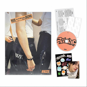 Ensemble de photocartes premium Ent. KPOP [RIIZING] RIIZE 1er mini-album, édition authentique, livre de collection, version 96 pages, photobook, CD-R - Product Image 5