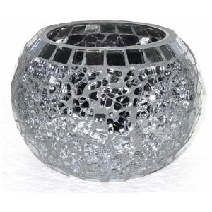 Decoración para el hogar, luz de té, mesa elegante, mosaico de vidrio, portavelas, decoración, vela de vidrio, votiva, Ideal para bodas y restaurantes - Product Image 1