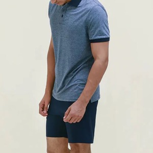 Camiseta Polo Transpirable de Color Sólido con Logotipo Personalizado, Camisetas Polo Personalizadas, Camisetas Polo de Talla Grande para Hombre - Product Image 3