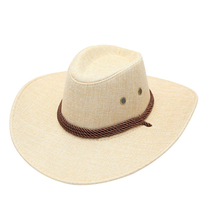 Chapeau en cuir personnalisé de qualité supérieure, vente en gros, design fou, cuir noir, hommes, femmes, taille moyenne, grande taille, extérieur, adulte, unisexe, chapeau de cowboy - Product Image 5