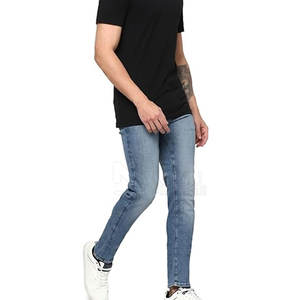 Best Seller Men's High <b>Waist</b> <b>Jeans</b> Pant Casual Ins Style with Mid <b>Waist</b> New Cotton & Canvas Fabric Top Sale Spring Outdoor Use - Product Image 5