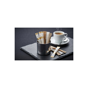 Sucrier en métal chromé, surface brillante, diamètre 7 cm et hauteur 6 cm - Product Image 3