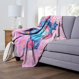 <strong>Stitch</strong> and Angel Blanket Soft Cozy Fleece <strong>Throw</strong> Blanket Plush Lightweight Warm Fuzzy Flannel Cartoon Printed Blankets and <strong>Throws</strong> - Product Image 3