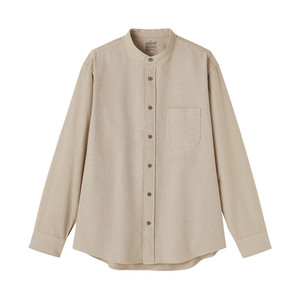 เสื้อเชิ้ตผู้ชายผ้าฝ้ายอ็อกซ์ฟอร์ด คอตั้ง ทรงปกติ แขนยาว ติดกระดุม รับทำโลโก้ตามสั่ง ODM สำหรับทำงาน ธุรกิจ ผลิตในบังกลาเทศ - Product Image 3