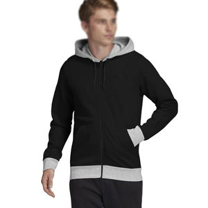 Derniers sweats à capuche mélangés à la mode meilleure qualité sweats à capuche pour hommes en plein air doux et confortable tissu hommes respirant sweats à capuche à fermeture éclair - Product Image 1