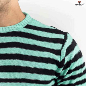 Prix de gros, arrivée hivernale, pull à manches longues respirant personnalisé, séchage rapide, anti-boulochage, anti-rides, tricot vintage sur le devant - Product Image 6