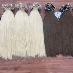 Extensiones de Cabello Humano Remy Vietnamita 100% Naturales, Adhesivas, Lisas, Varios Colores, Sin Desprendimiento, Sin Enredos - Product Image 3