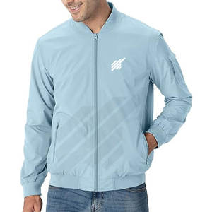 2025 Blouson aviateur pour hommes personnalisé avec col montant High Street Style propre Logo-Derniers vêtements de mode en gros - Product Image 3