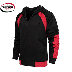 Chándal de lana de algodón/poliéster hecho a medida de alta calidad para hombre, chándal para correr al por mayor para la temporada de invierno - Product Image 2