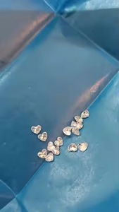 Forme de coeur en laboratoire naturel 10.05 Ct Vs2 Fancy Vivid Blue Excellent Cut Diamond For Ring Necklace Jewelry Making India Surat - Product Image 3