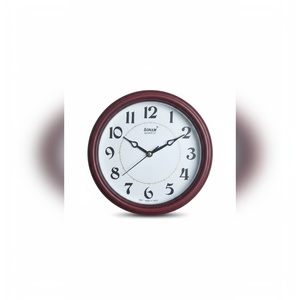 Reloj de Pared Analógico Clásico 6387, Redondo de Plástico, para Regalo, Aniversario, Oficina, Hogar, Hotel, Calidad Premium, Multiusos, en Existencia - Product Image 1