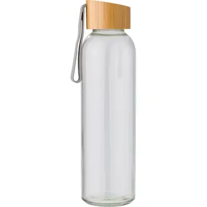 Bottiglia d'Acqua in Vetro da 500ml - Ecologica, Marca Marc, 100% Vetro Borosilicato - Product Image 1