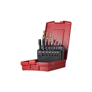 Juego de Machos de Roscar HSS-E PM TiN para Máquina DORMER No. Juego de 14 Piezas de Plástico para Caja, 202 DIN 338 B N L113 M3-M12 - Product Image 1