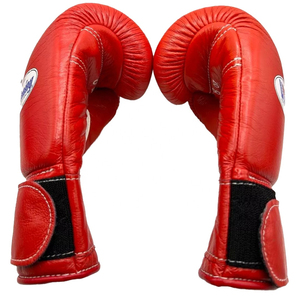 Gants de boxe professionnels personnalisés haute qualité en cuir véritable/cuir artificiel logo personnalisé formation 6oz 8oz conception gagnante - Product Image 3