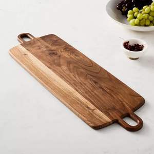 Ensemble de trois planches à découper en bois de la meilleure qualité avec couleur et tailles personnalisées pour servir et couper les légumes - Product Image 2