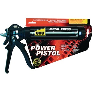 Pistola Dispensadora de Cinta UHU Power, Metálica, Giratoria 360 Grados, para Cartuchos - Product Image 1