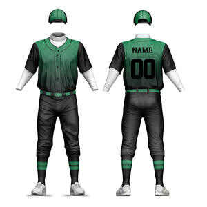 Custom Men Baseball Uniform Factory Direct Supply Quick Dry Sublimation Print Teamwear OEM ODM <b>Sports</b> <b>Apparel</b> - Product Image 5