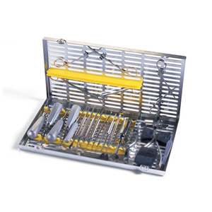 Nouvel arrivage d'instruments de chirurgie dentaire Prix de gros Cassettes dentaires en acier inoxydable avec compartiments Nouvel équipement dentaire - Product Image 6