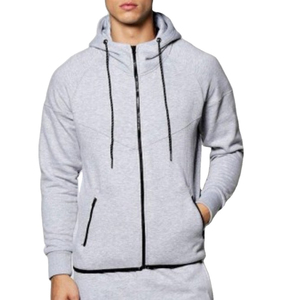 Vêtements de sport de jogging personnalisés au prix de gros pour hommes, veste de gymnastique pour entraînement, costume de fitness - Product Image 2