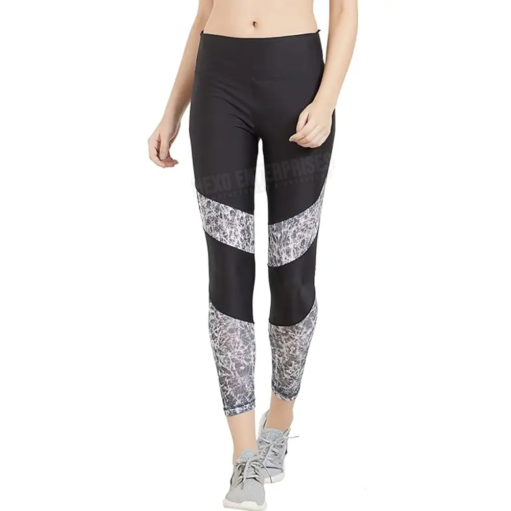 Gimnasio Entrenamiento Cintura alta Legging Gimnasio Deporte Leggings Nueva calidad Mujeres Leggings Pantalones de yoga