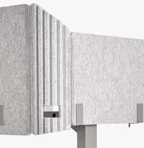 Paneles Acústicos de Madera para Debajo del Escritorio (Privacidad para las Piernas) - Product Image 3